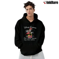 Men’s Disney Magical Grandma Mickey Mouse Mothers Day Quote Pullover Hoodie in black | Cozy, Durable, Modern Fit