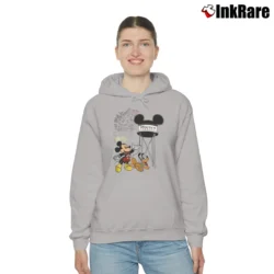 Men’s Disney MGM Mickey Pluto Graphic Pullover Hoodie in sport grey | Cozy, Durable, Modern Fit