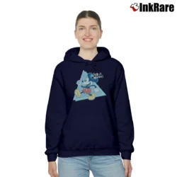 Women’s Disney Mickey Mouse 90s Nostalgia Retro Cozy Hoodie in navy | Warm, Structured, Stylish