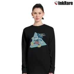 Women’s Disney Mickey Mouse 90s Nostalgia Retro Long-Sleeve Top in black | Sleek, Versatile, All-Season