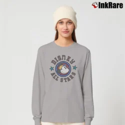 Women’s Disney Mickey Mouse All Star Baseball Long-Sleeve Top in sport grey | Sleek, Versatile, All-Season