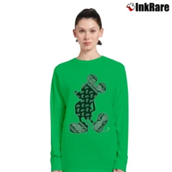 Women’s Disney Mickey Mouse Bandana Long-Sleeve Top in irish green | Sleek, Versatile, All-Season