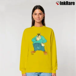 Women’s Disney Mickey Mouse Classic Pete Relaxed Sweatshirt in yellow | Soft, Laid-Back Vibe