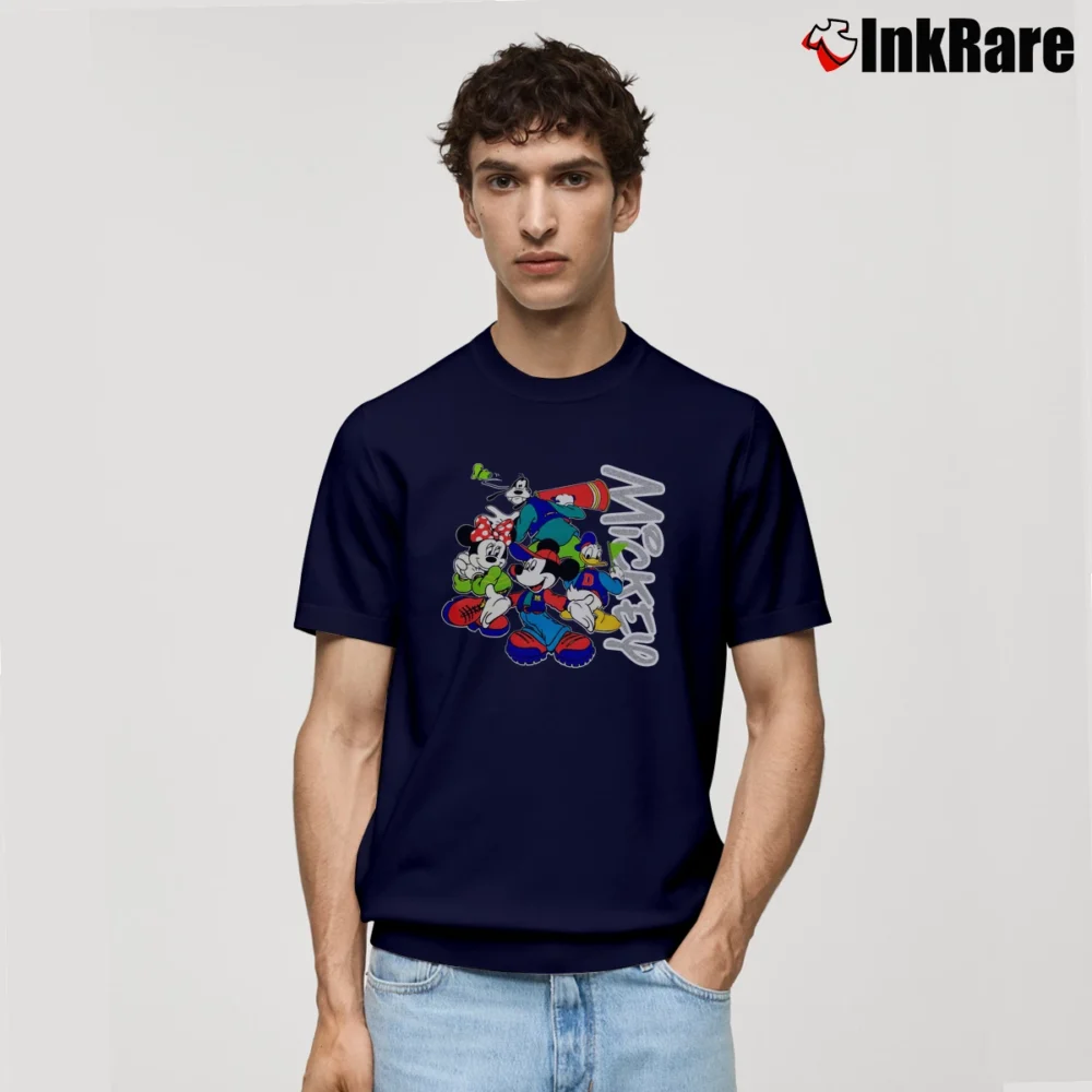 Men’s Disney Mickey Mouse Classic Classic T-Shirt in navy | Soft, Breathable Everyday Wear