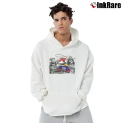 Men’s Disney Mickey Mouse Cowboy Pullover Hoodie in white | Cozy, Durable, Modern Fit
