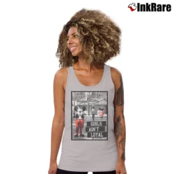 Women’s Disney Mickey Mouse Girls Ain't Loyal Tank Top in sport grey | Lightweight, Movement-Friendly