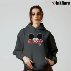 Women’s Disney Mickey Mouse Cozy Hoodie in charcoal | Warm, Structured, Stylish