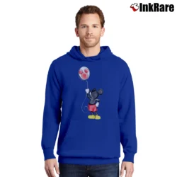 Men’s Disney Mickey Mouse Pullover Hoodie in royal blue | Cozy, Durable, Modern Fit