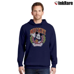 Men’s Disney Mickey Mouse Kansas City Pullover Hoodie in navy | Cozy, Durable, Modern Fit