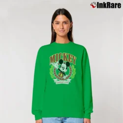 Women’s Disney Mickey Mouse Kansas City Relaxed Sweatshirt in irish green | Soft, Laid-Back Vibe