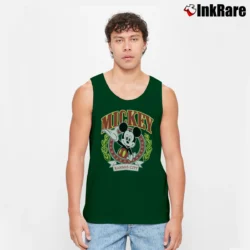 Men’s Disney Mickey Mouse Kansas City Tank Top in forest green | Breathable, Active-Friendly Design