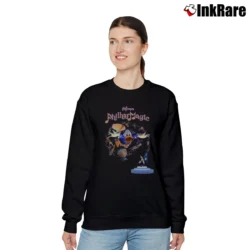Women’s Disney Mickey Mouse Philharmagic Cartoon Relaxed Sweatshirt in black | Soft, Laid-Back Vibe