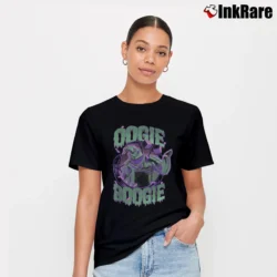Women’s Disney Nightmare Before Christmas Oogie Boogie Portrait T-Shirt in black | Soft, Flattering Fit