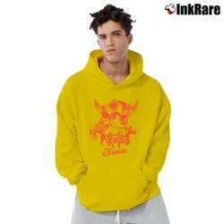 Men’s Disney Pirates Of The Caribbean Mickey Mouse Pullover Hoodie in yellow | Cozy, Durable, Modern Fit