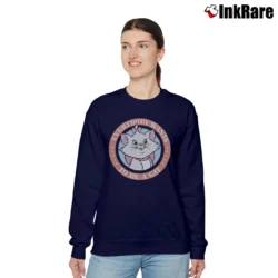 Women’s Disney The Aristocats Marie Everyone Wants To Be A Cat Relaxed Sweatshirt in navy | Soft, Laid-Back Vibe
