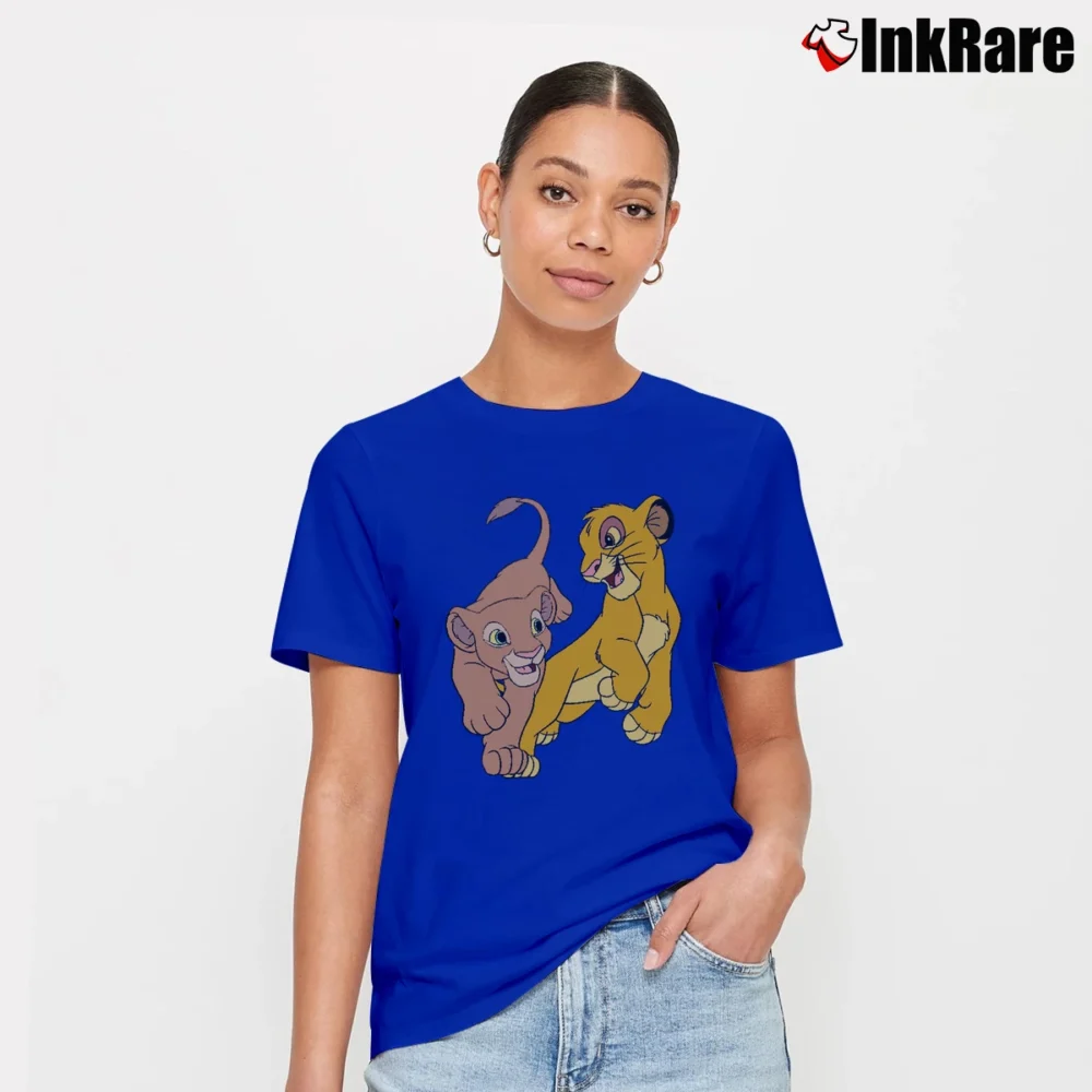 Women’s Disney The Lion King Zara Signature T-Shirt in royal blue | Soft, Flattering Fit