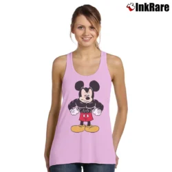 Women’s Disney Tough Mickey Mouse Graphic Tank Top in light pink | Lightweight, Movement-Friendly