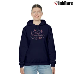 Women’s Disney Vacation Planner Mickey Minnie Matching Family Cozy Hoodie in navy | Warm, Structured, Stylish