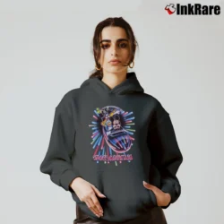 Women’s Disney World Space Mountain Mickey Donald Goofy Cozy Hoodie in charcoal | Warm, Structured, Stylish