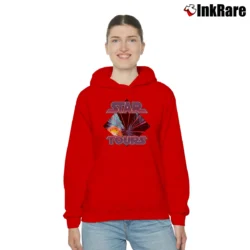 Women’s Disneyland Star Tours Star Wars Cozy Hoodie in red | Warm, Structured, Stylish