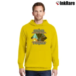 Men’s Disneyland Star Tours Star Wars Pullover Hoodie in yellow | Cozy, Durable, Modern Fit