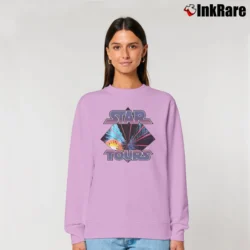 Women’s Disneyland Star Tours Star Wars Relaxed Sweatshirt in light pink | Soft, Laid-Back Vibe
