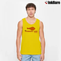 Men’s Disneyland Turkey Leg Mickey Mouse Tank Top in yellow | Breathable, Active-Friendly Design