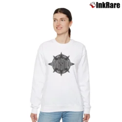 Women’s Dj Premier Gangstarr Funny Graphic Relaxed Sweatshirt in white | Soft, Laid-Back Vibe