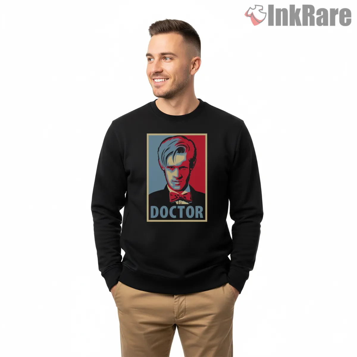 Doctor Retro Portrait Bold Graphic Poster Shirt Doctor Retro Portrait Bold Graphic Poster Shirt on graphic shirt for men graphic tee