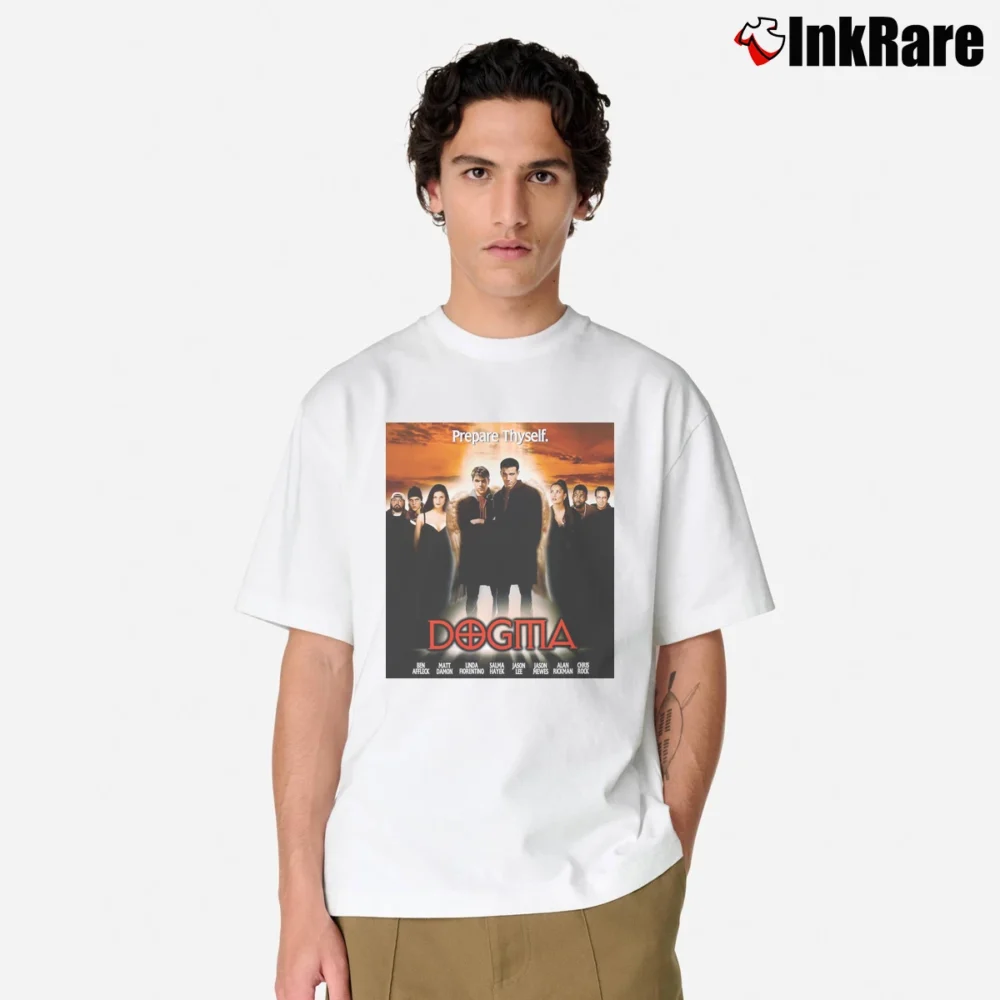 Men’s Dogma Prepare Thyself Classic T-Shirt in white | Soft, Breathable Everyday Wear