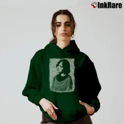 Women’s Dolores Oriordan Cozy Hoodie in forest green | Warm, Structured, Stylish