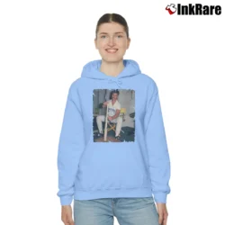 Women’s Don Mattingly New York Yankees for Baseball Fans Cozy Hoodie in light blue | Warm, Structured, Stylish