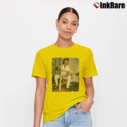 Women’s Don Mattingly New York Yankees for Baseball Fans Signature T-Shirt in yellow | Soft, Flattering Fit
