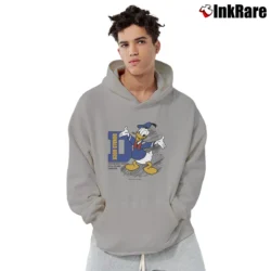 Men’s Donald Duck Cartoon Pullover Hoodie in sport grey | Cozy, Durable, Modern Fit