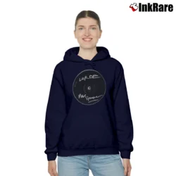 Women’s Doobie Brothers Logo Tour Band Cozy Hoodie in navy | Warm, Structured, Stylish