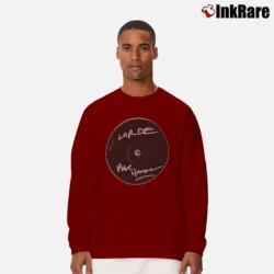 Men’s Doobie Brothers Logo Tour Band Long-Sleeve Shirt in maroon | Sleek, Lightweight, Year-Round Wear
