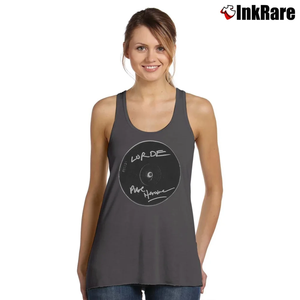 Women’s Doobie Brothers Logo Tour Band Tank Top in charcoal | Lightweight, Movement-Friendly