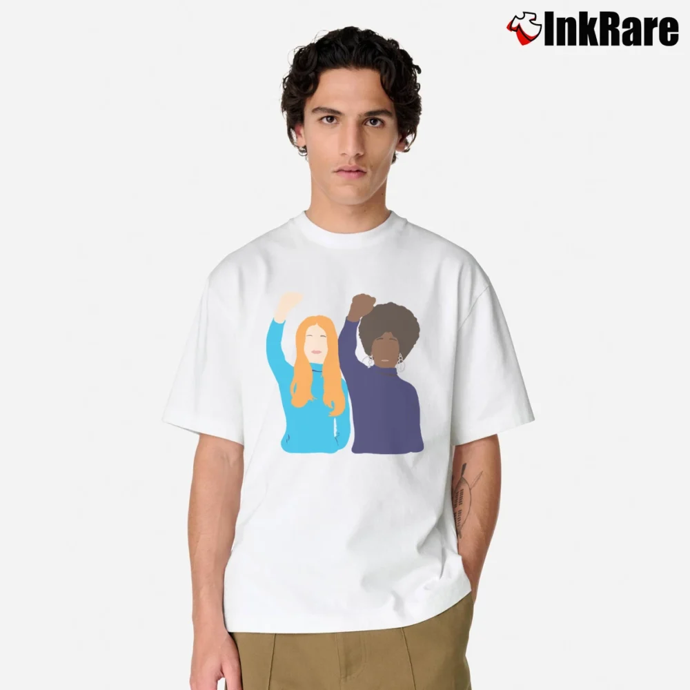 Men’s Dorothy Pitman Hughes Resist Classic T-Shirt in white | Soft, Breathable Everyday Wear
