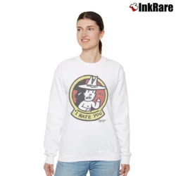 Women’s Doug Allen Steven Cartoon South Park Spongebob Squarepants Ren Stimpy Relaxed Sweatshirt in white | Soft, Laid-Back Vibe