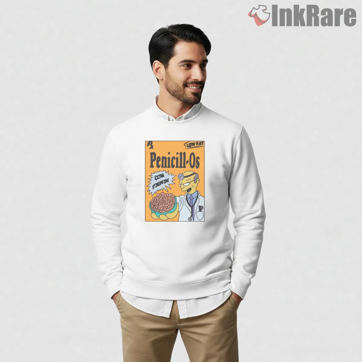 Dr Hibbert Penicill O Cereal Medical Parody Shirt Dr Hibbert Penicill O Cereal Medical Parody Shirt on graphic shirt for men graphic tee
