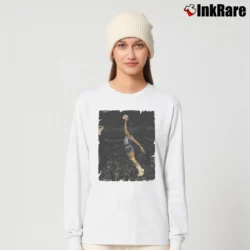 Women’s dr j julius erving for Retro Basketball Fans Long-Sleeve Top in white | Sleek, Versatile, All-Season