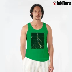 Men’s dr j julius erving for Retro Basketball Fans Tank Top in irish green | Breathable, Active-Friendly Design