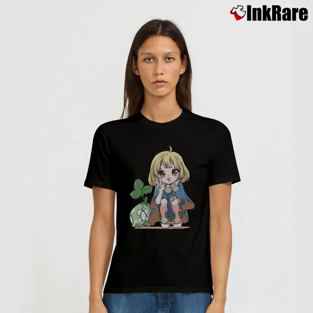 Women’s Dr Stone Suika T-Shirt in black | Soft, Flattering Fit