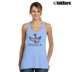Women’s Dracarys Floral Dragon Mother Of Dragons Daenerys Tank Top in light blue | Lightweight, Movement-Friendly