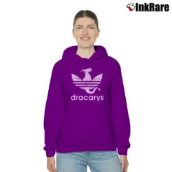 Women’s Dracarys Game Of Thrones Mother Of Dragons Fire Cozy Hoodie in purple | Warm, Structured, Stylish