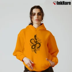 Women’s Dragon And Dice Adhd Dungeons Rpg Humor Cozy Hoodie in orange | Warm, Structured, Stylish