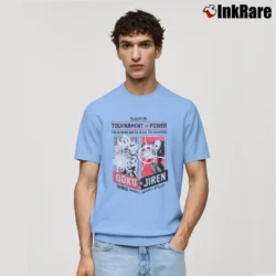 Men’s Dragon Ball Super Ultra Gokuu Vs Jiren Best Dad Dragon Ball Classic T-Shirt in light blue | Soft, Breathable Everyday Wear