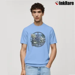 Men’s Dragon Ball Z Goku Trunks Vegeta Gohan Anime Classic T-Shirt in light blue | Soft, Breathable Everyday Wear