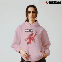 Women’s Dragon Fly Jones Martin Lawrence Cozy Hoodie in light pink | Warm, Structured, Stylish