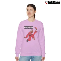 Women’s Dragon Fly Jones Martin Lawrence Relaxed Sweatshirt in light pink | Soft, Laid-Back Vibe
